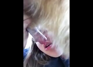 Nice blowjob video featuring a kinky babe in UHD
