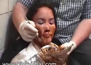Feces are the fucking hottest for this Asian